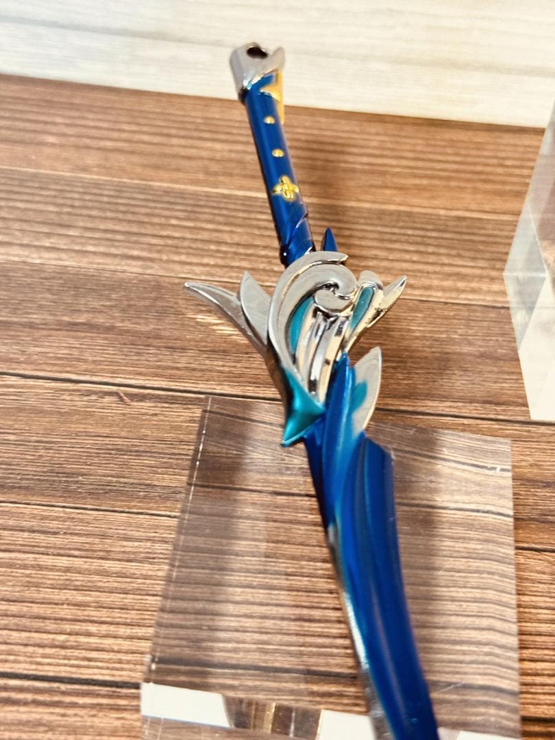 30cm波乱月白経津 原神 ミニチュア キーホルダー アクセサリ