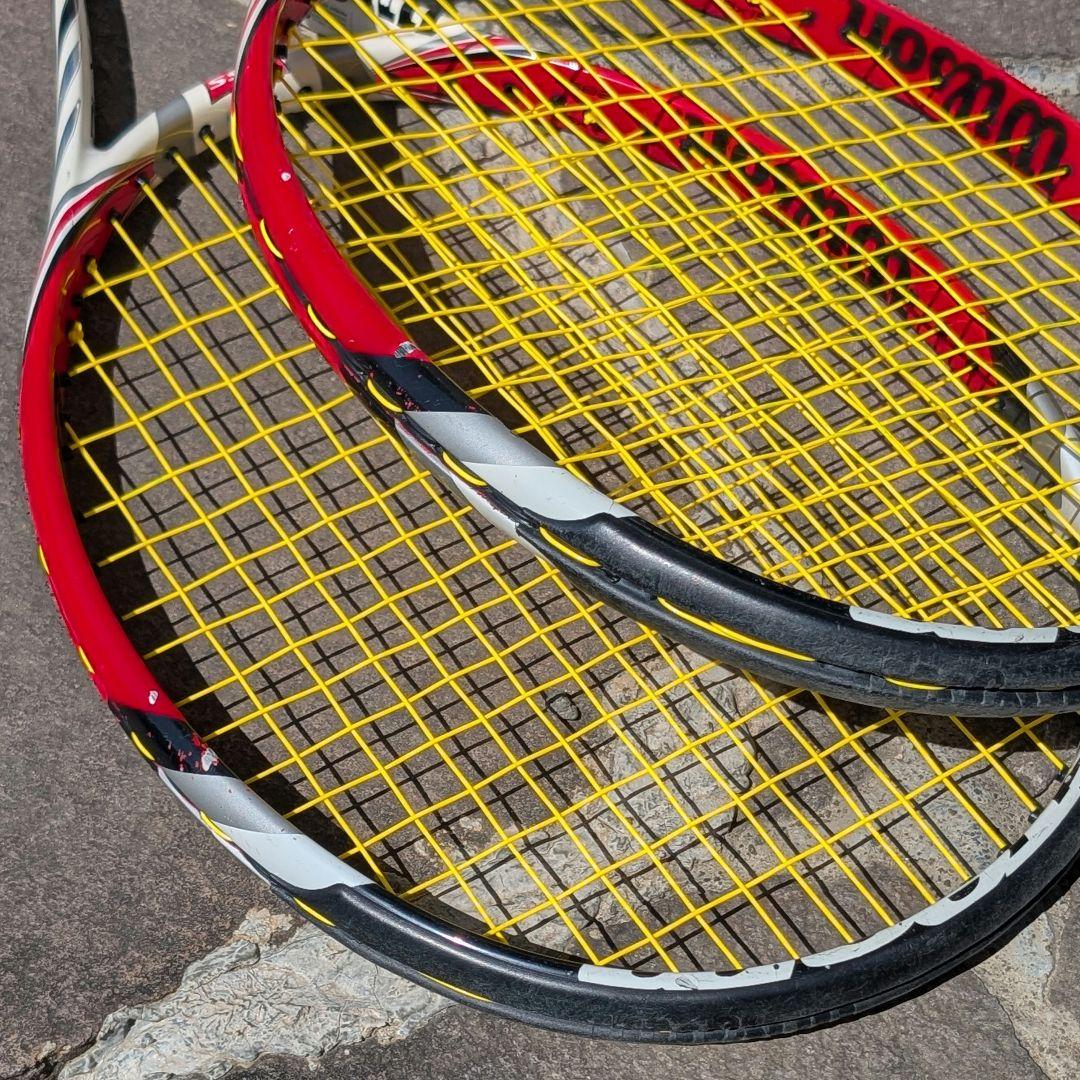 Wilson Steam 105S G1 テニスラケット 2本 ウィルソン