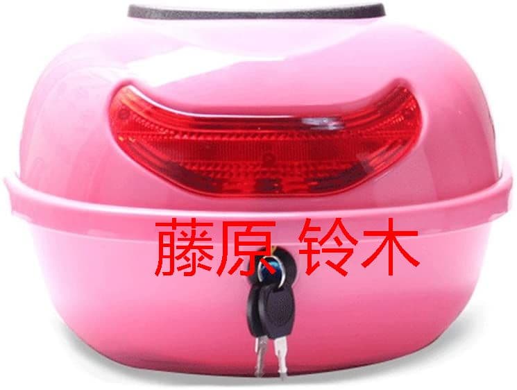 リアボックス 背もたれ バイクボックス 原付 25L 小型 防水 防振 汎用T