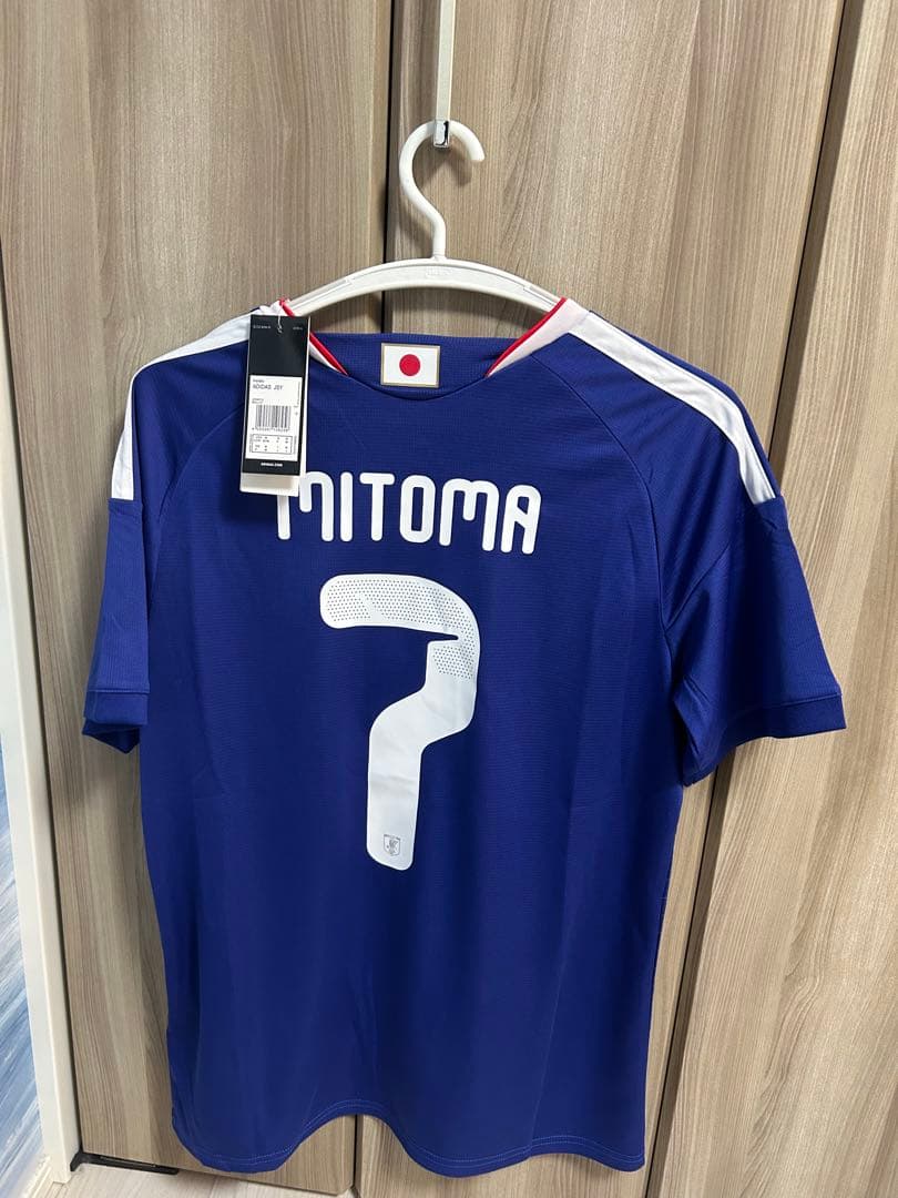 【新品タグ付】サッカー日本代表ユニフォーム 三笘薫 #7 Mサイズ アディダス