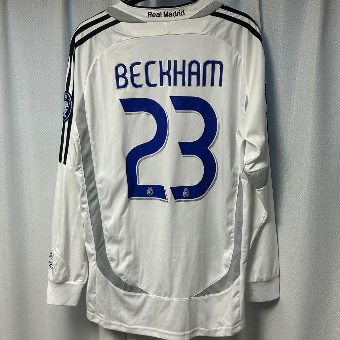 Real Madrid BECKHAM 23 長袖シャツ