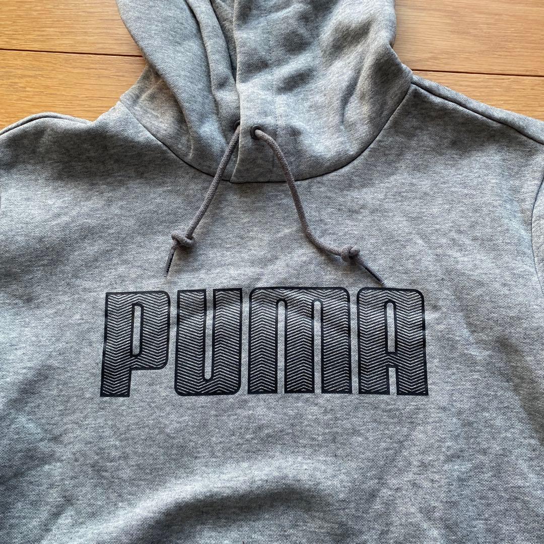 【送料無料】プーマ PUMA スエット上下 グレー Mサイズ