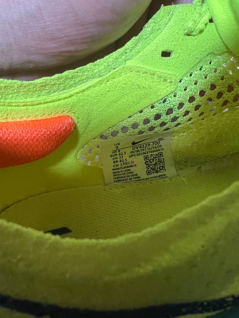 27センチ　NIKEズームXヴェイパーフライ ネクスト%3