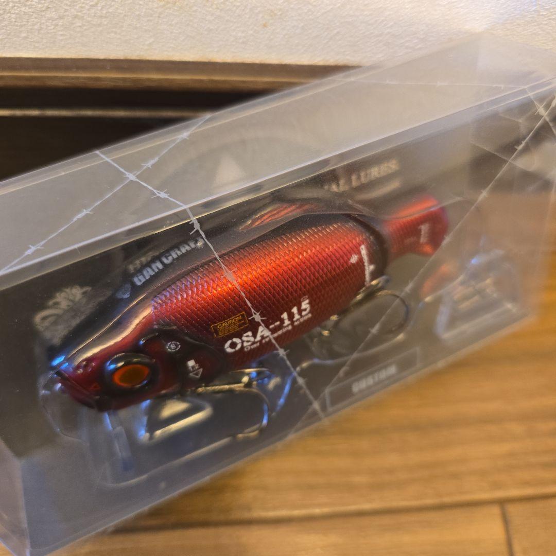 限定大阪フィッシングショーGAN CRAFT OSA-115ガンダム レッド