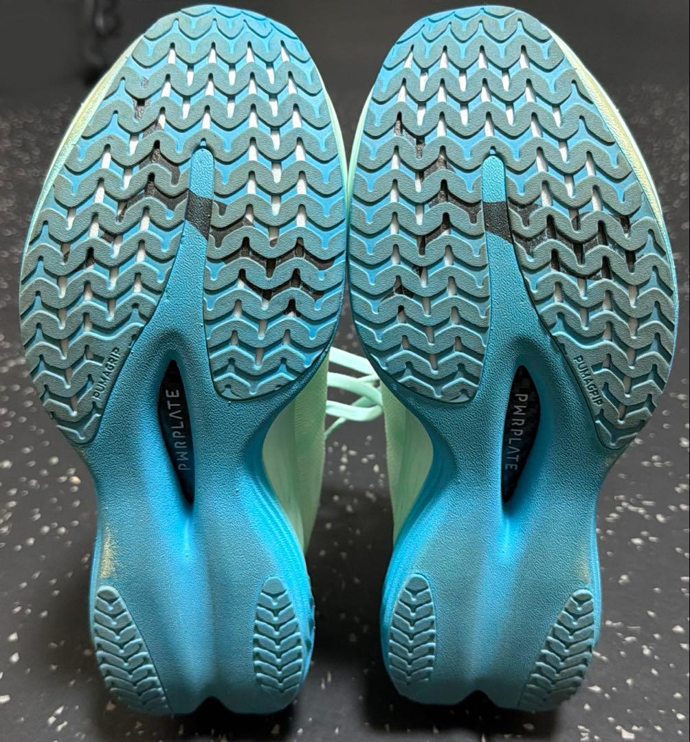 【1回のみ使用】プーマ ディヴィエイト ニトロ エリート 3 26cm ミント