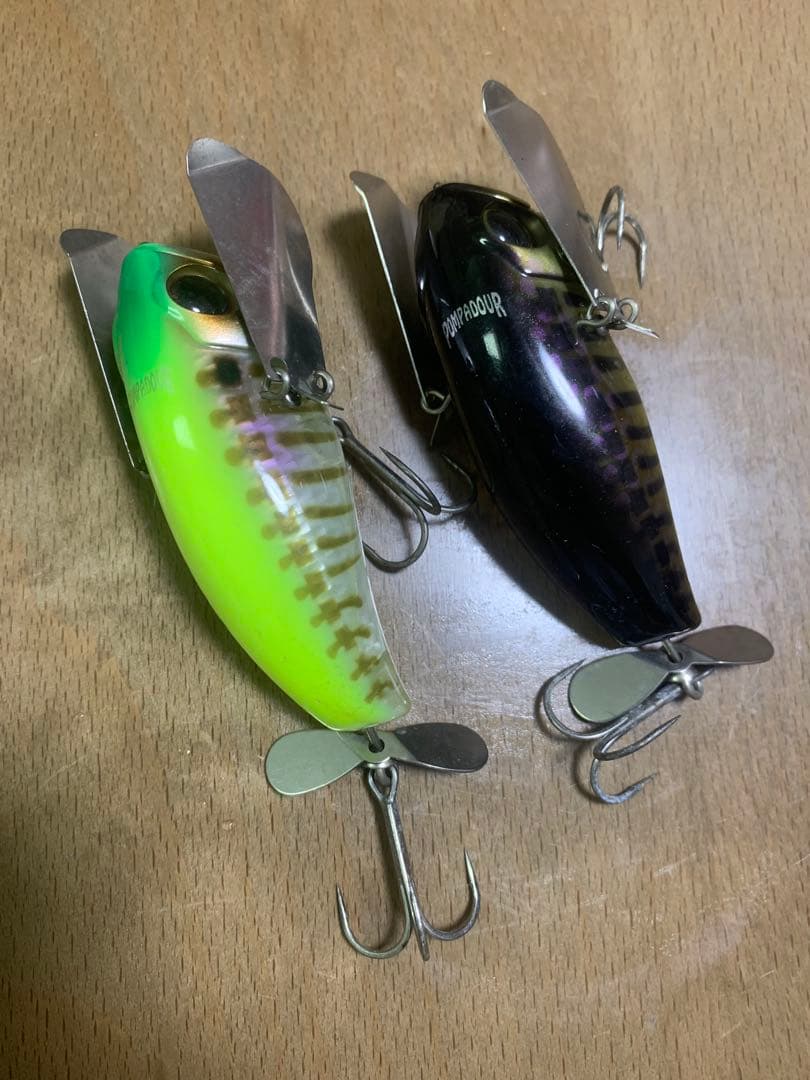 ヒ*ナ様 バス釣り引退セット　トップセット　ヤマトクローラー　ポンパドール　羽モ