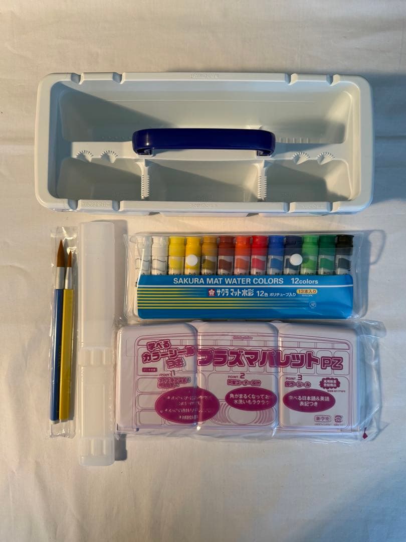 新品　画材セット　ちぃかわ　絵の具　小学生　小学校