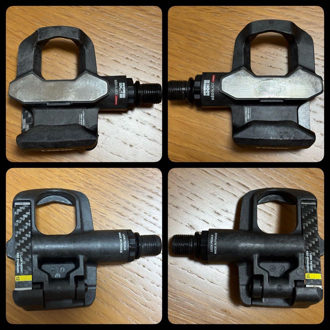 お試しクリート付 LOOK KÉO BLADE CARBONペダル ロードバイク