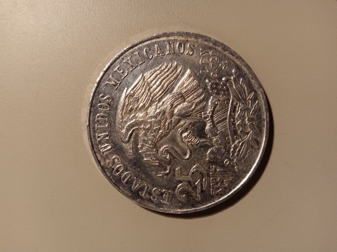 メキシコ 25ペソ銀貨 1968年 オリンピック記念 銀0.720