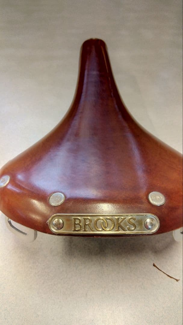 BROOKS レザーサドル ブラウン