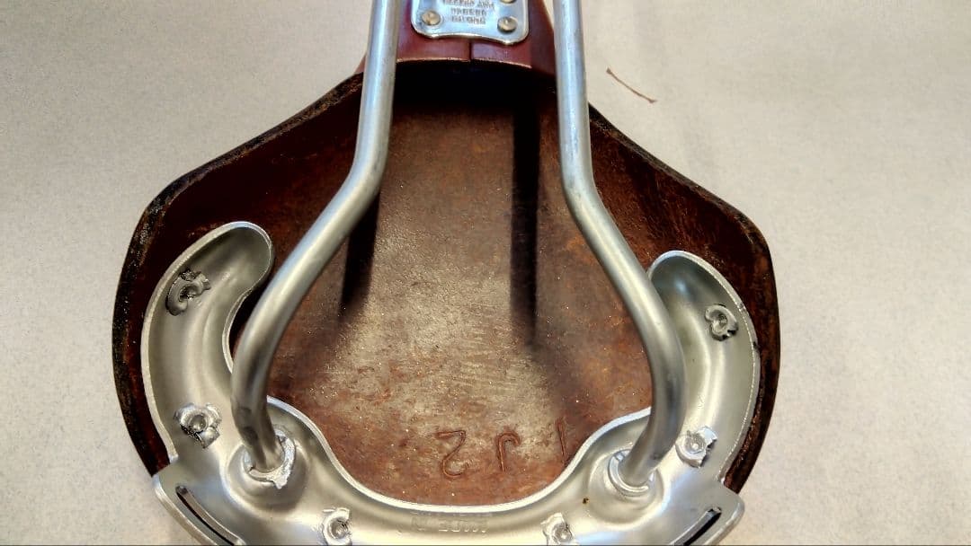 BROOKS レザーサドル ブラウン
