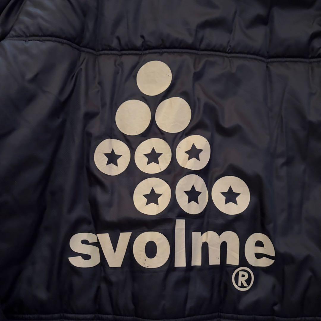 美品 SVOLME スボルメ ベンチコート ネイビー L-XL
