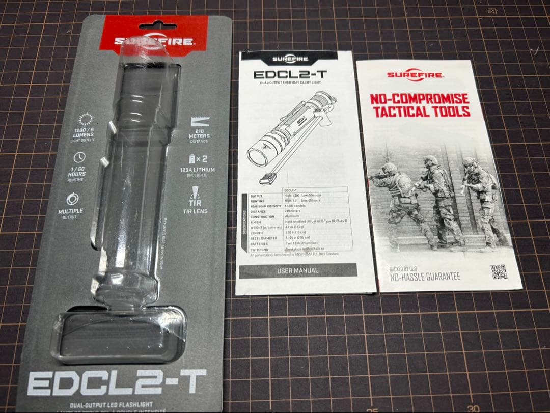 ライト・ランタン SUREFIRE EDCL2-T