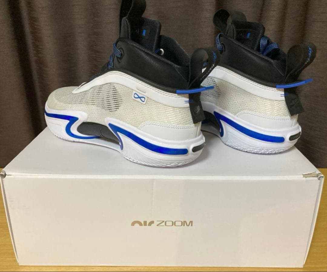 限界値下げ‼️Jordan 36 ジョーダン ホワイト/ブルー 超美品 27cm