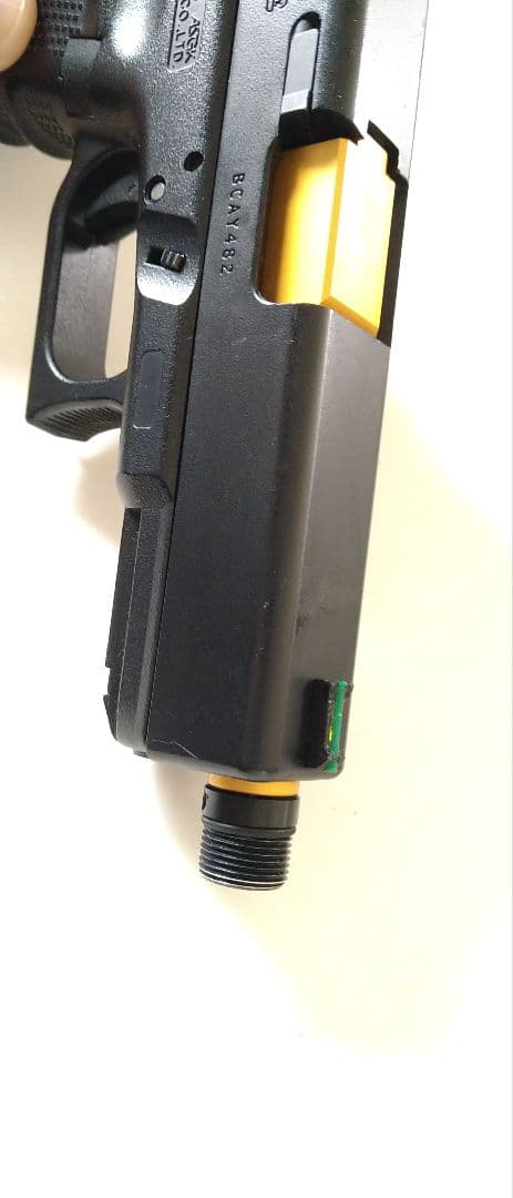 東京マルイ Glock Gen4 DCIメタルアウター KM企画フェザーサプ付き