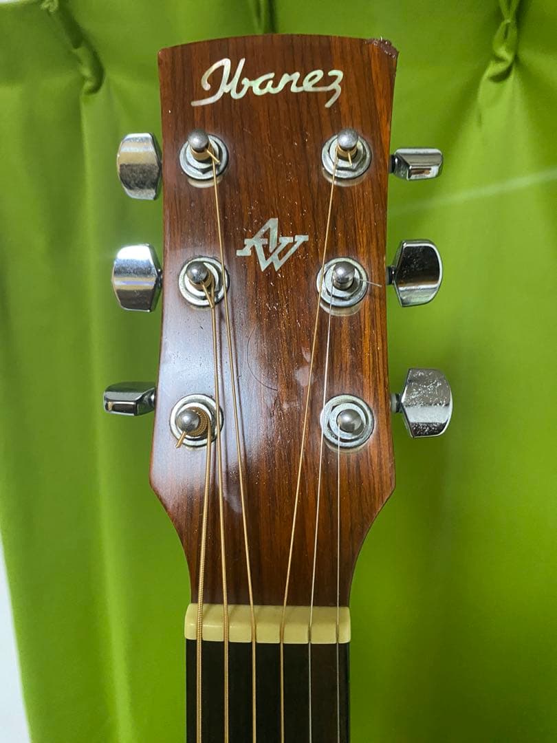 弾き語りしようぜ！Ibanez AW　エレアコ　音出し良好　アコギもOK！