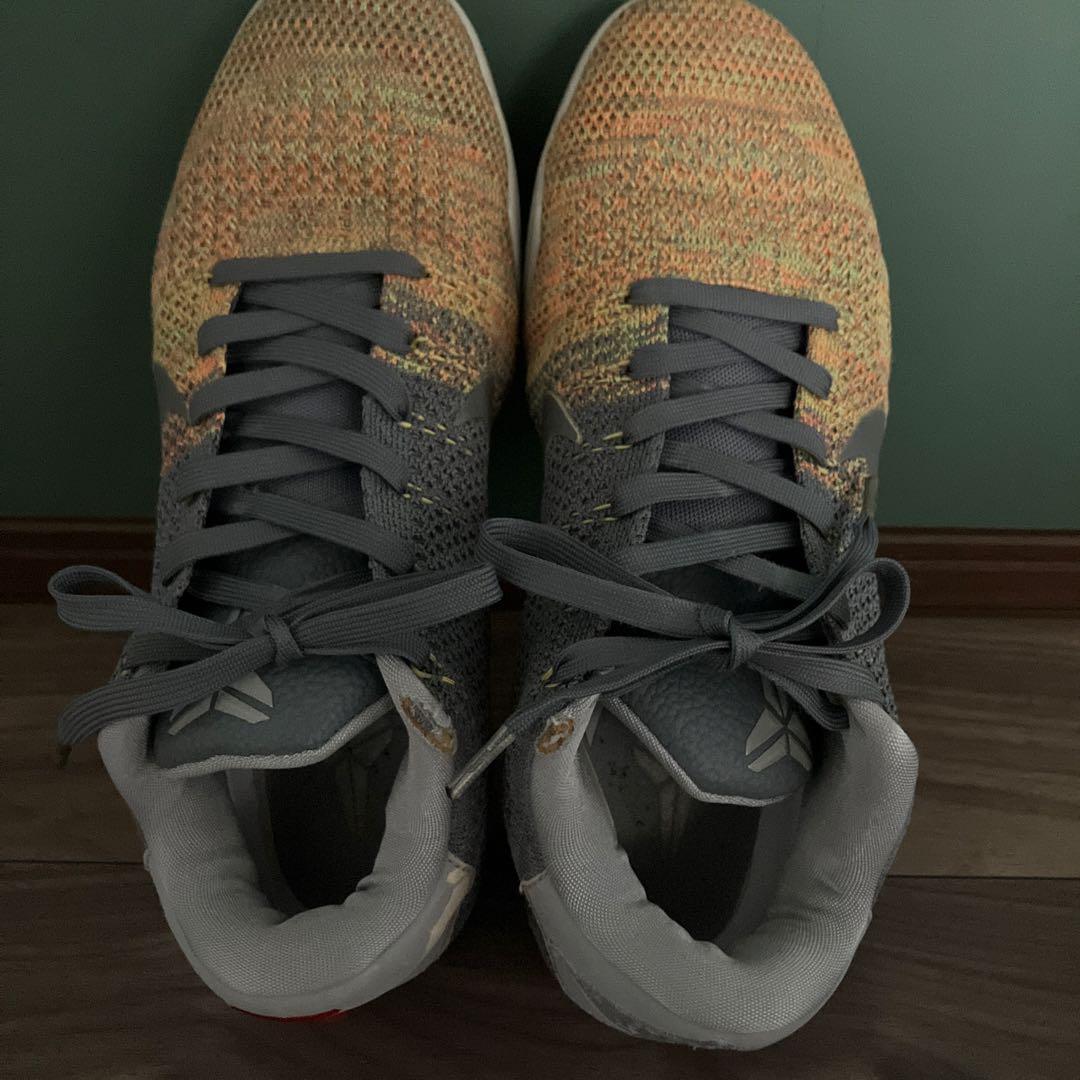 Nike Kobe バスケットシューズ グレー/オレンジ