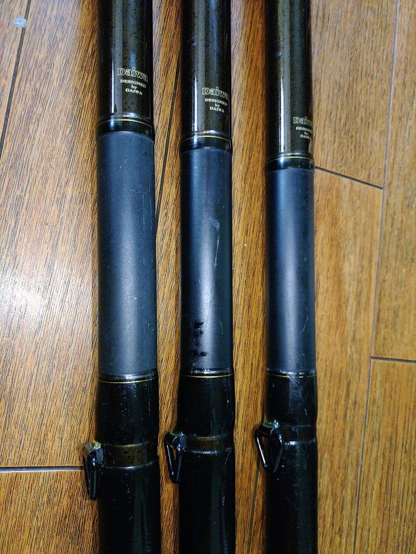 ダイワ メーター倶楽部 巨鯉MH535スピニング専用　3本セット（1本穂先折れ）