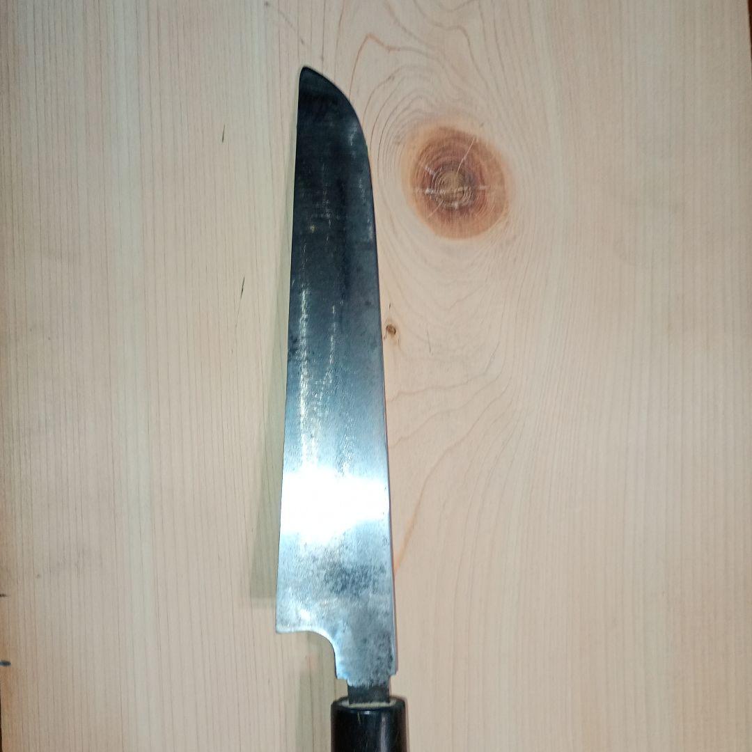 有次　鎌形　薄刃包丁　片刃　全長360mm