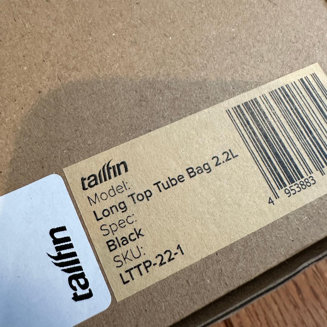 Tailfin ロングトップチューブバッグ 2.2L 美品 付属品完備