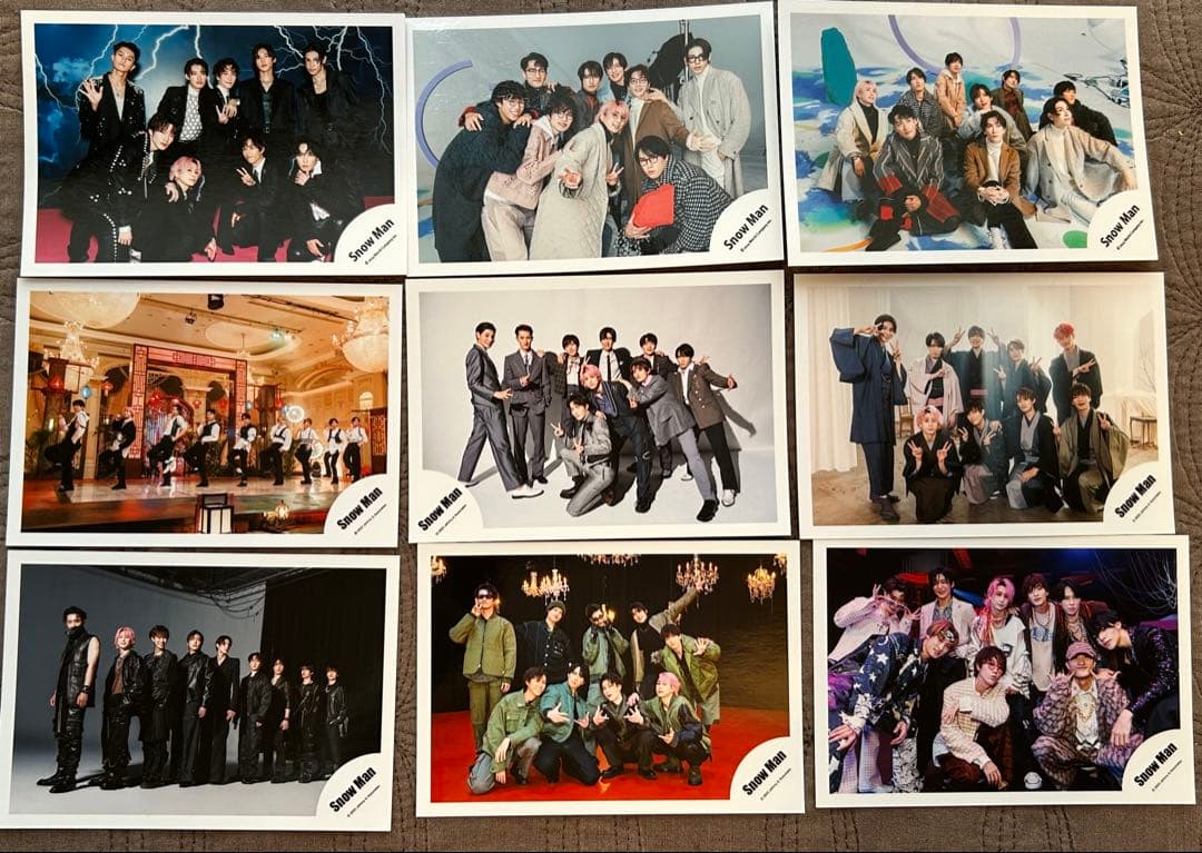 Man渡辺翔太 ＋ 渡辺翔太とメンバー ＋ 全員 公式写真75枚セット