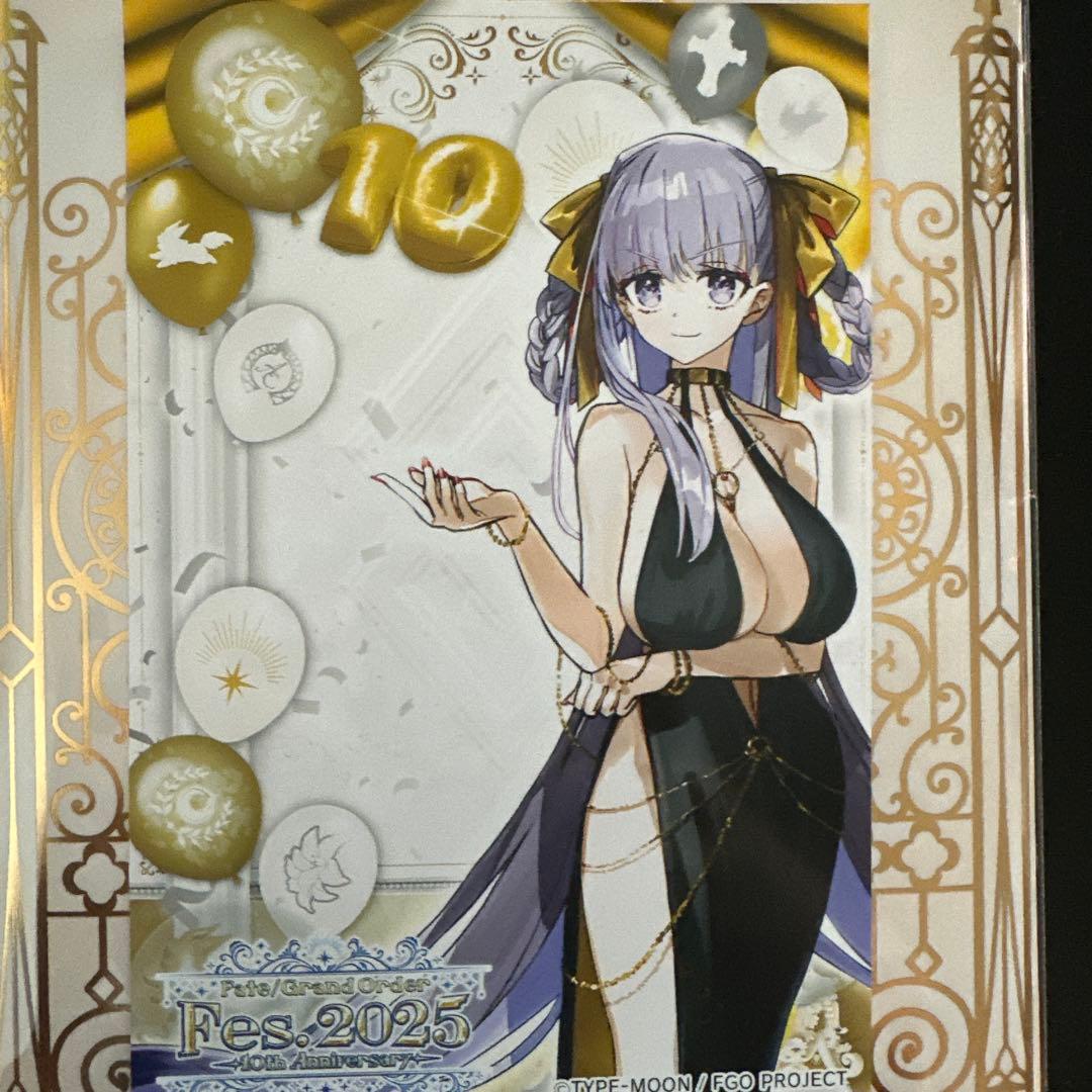 FGO Fes. 2025　英霊召喚フォト　ブロマイド　BBドバイ