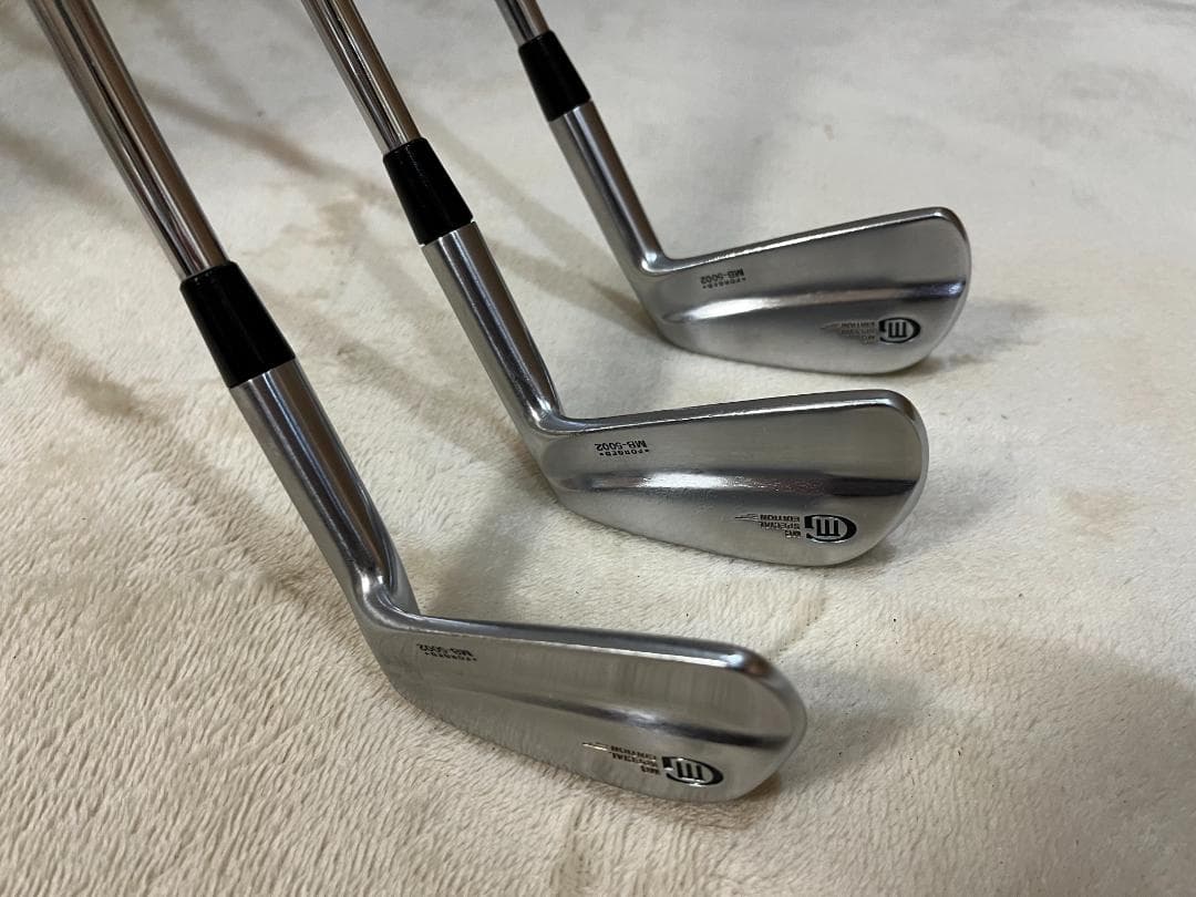 三浦技研 MB-5002 7番アイアン 単品 DG-S400 ツアーイシュー