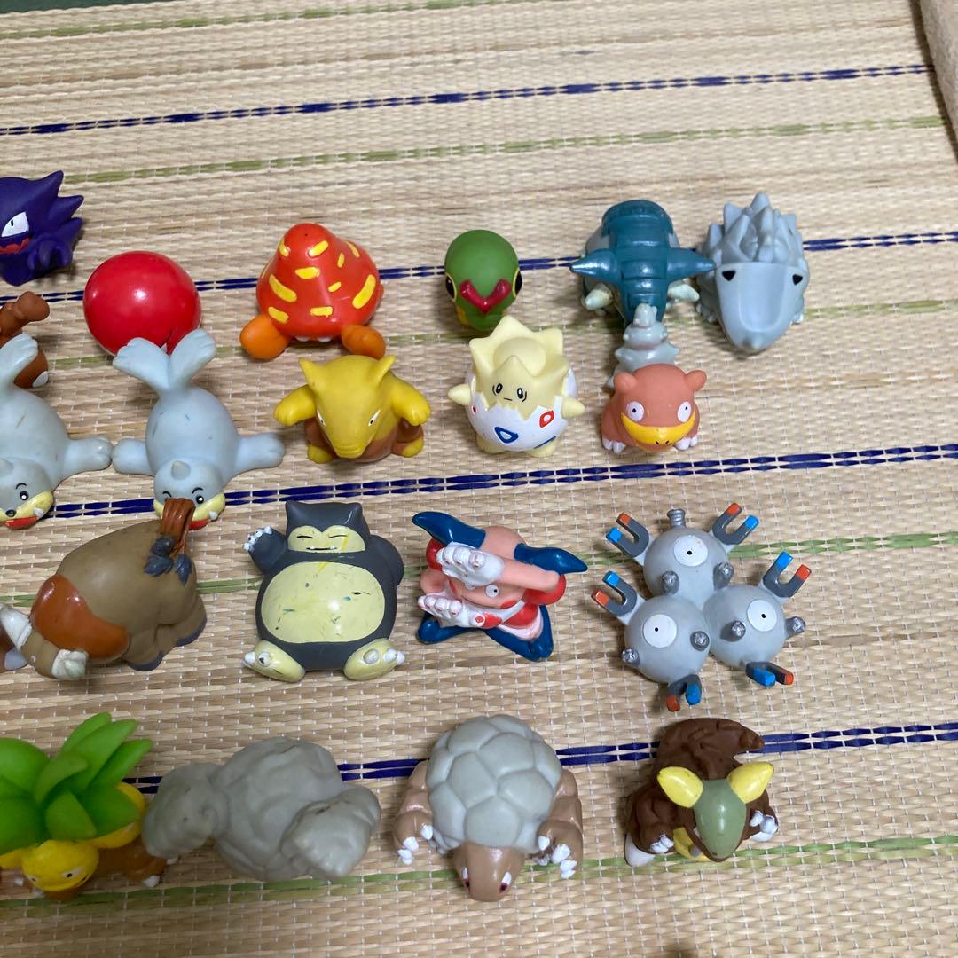 【ジャンク】ポケモン　ソフビ指人形　初期