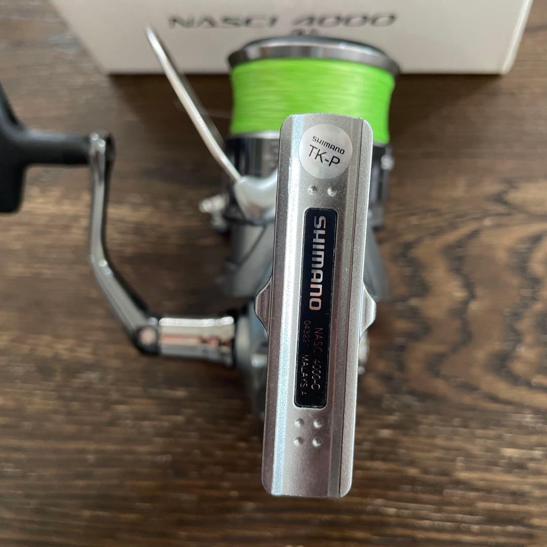 SHIMANO ナスキー4000 リール　箱・説明書付き
