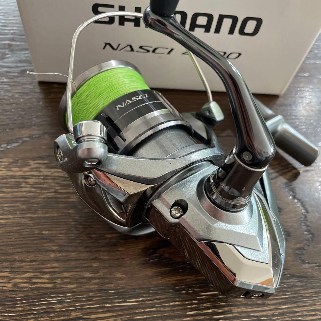 SHIMANO ナスキー4000 リール　箱・説明書付き