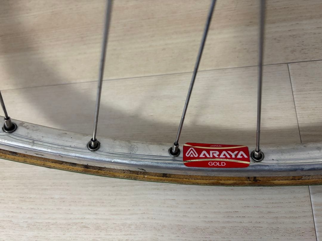 NJS DUR-ACE ARAYA GOLD 完組ホイール 前後
