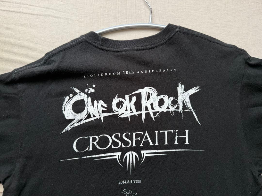ワンオク　crostfaith 2014 Tシャツ　レア
