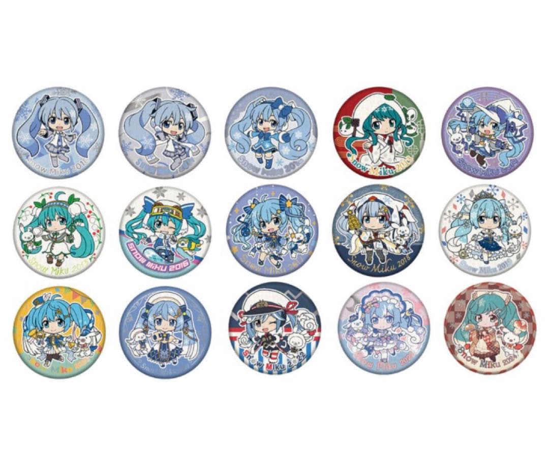 初音ミク　MIKU 缶バッジコレクション　コンプリート