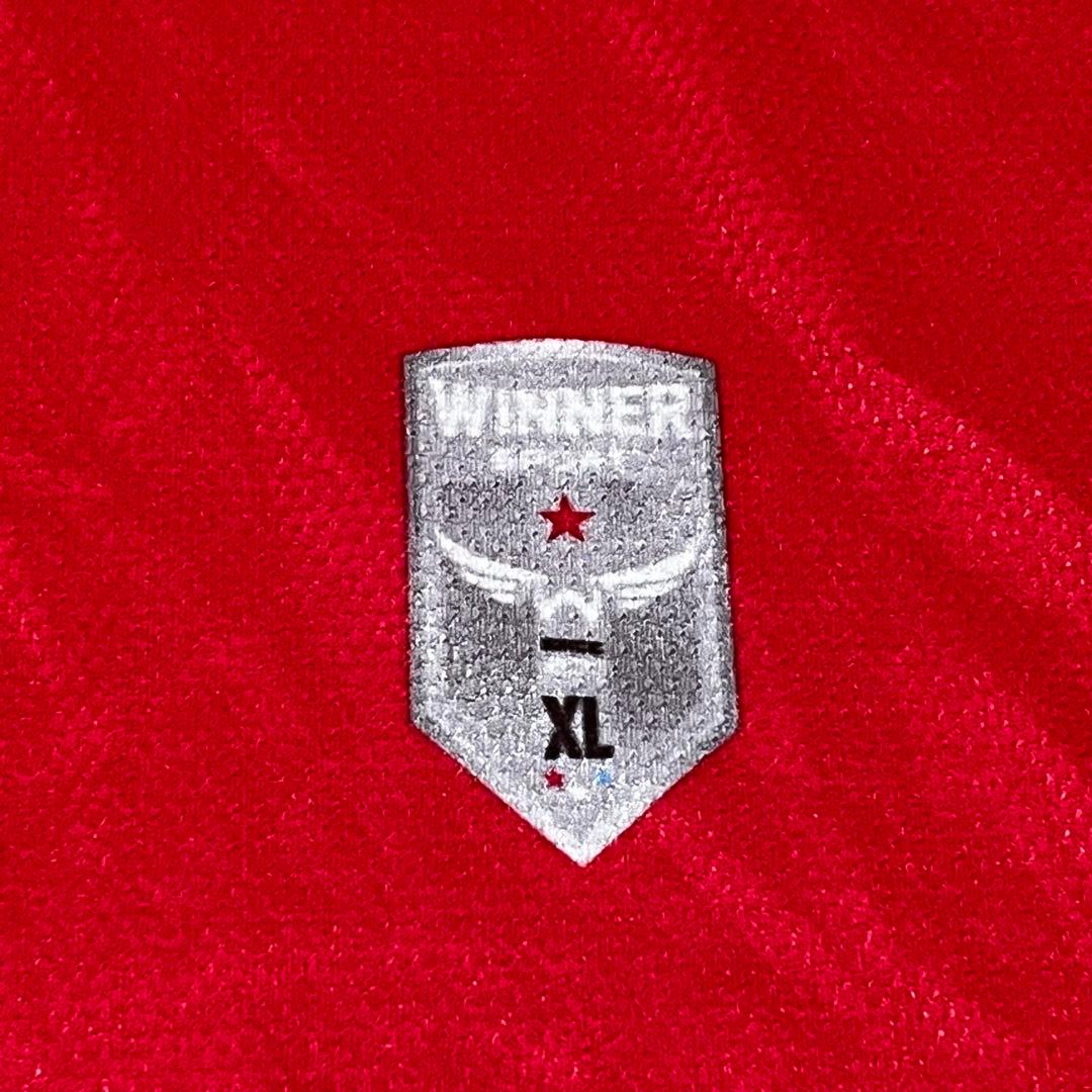90s y2k adidas シボレー マンチェスターユナイテッド TEE 赤