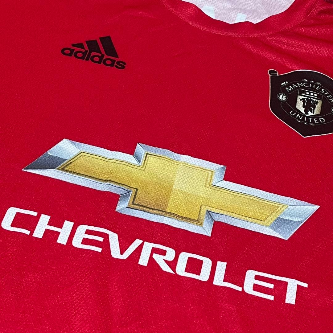90s y2k adidas シボレー マンチェスターユナイテッド TEE 赤