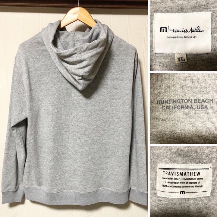 完売品 定価4.6万 TravisMathew スウェット セットアップ グレー
