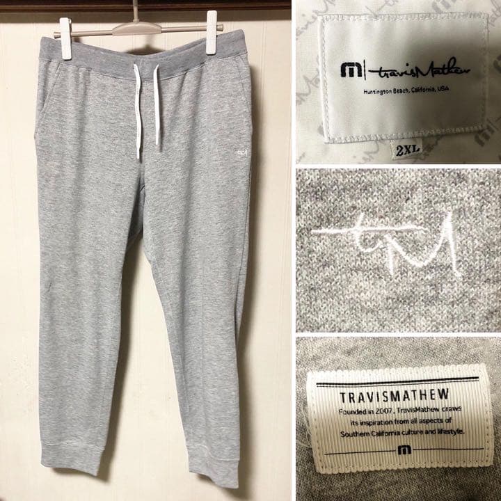 完売品 定価4.6万 TravisMathew スウェット セットアップ グレー