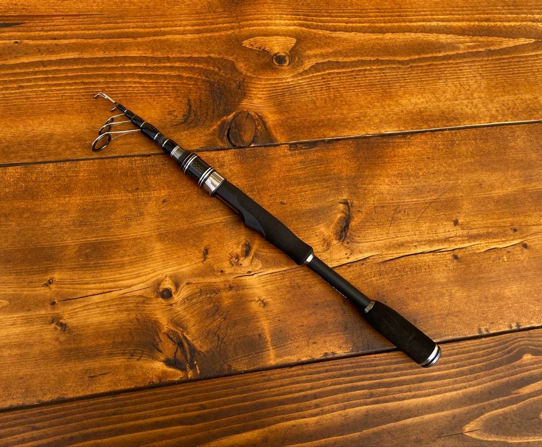 テレスコロッド　バスロッド　ライトゲーム 6ft 183 スピニング　バス釣り
