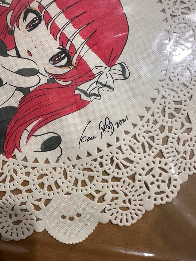 田中かえ イラスト 原画 サイン入り 未開封