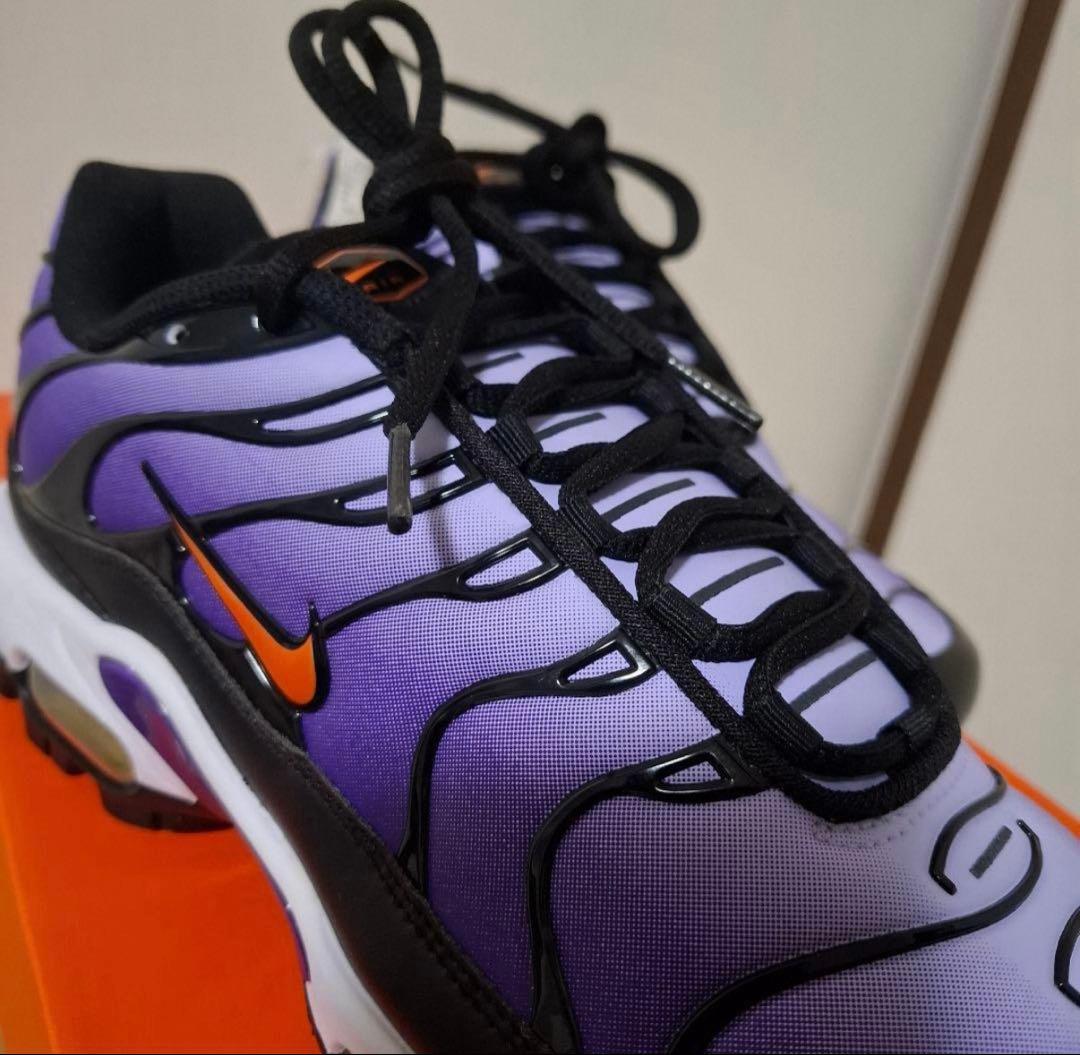 Nike Air Max Plus 紫黒　ゴルフシューズ