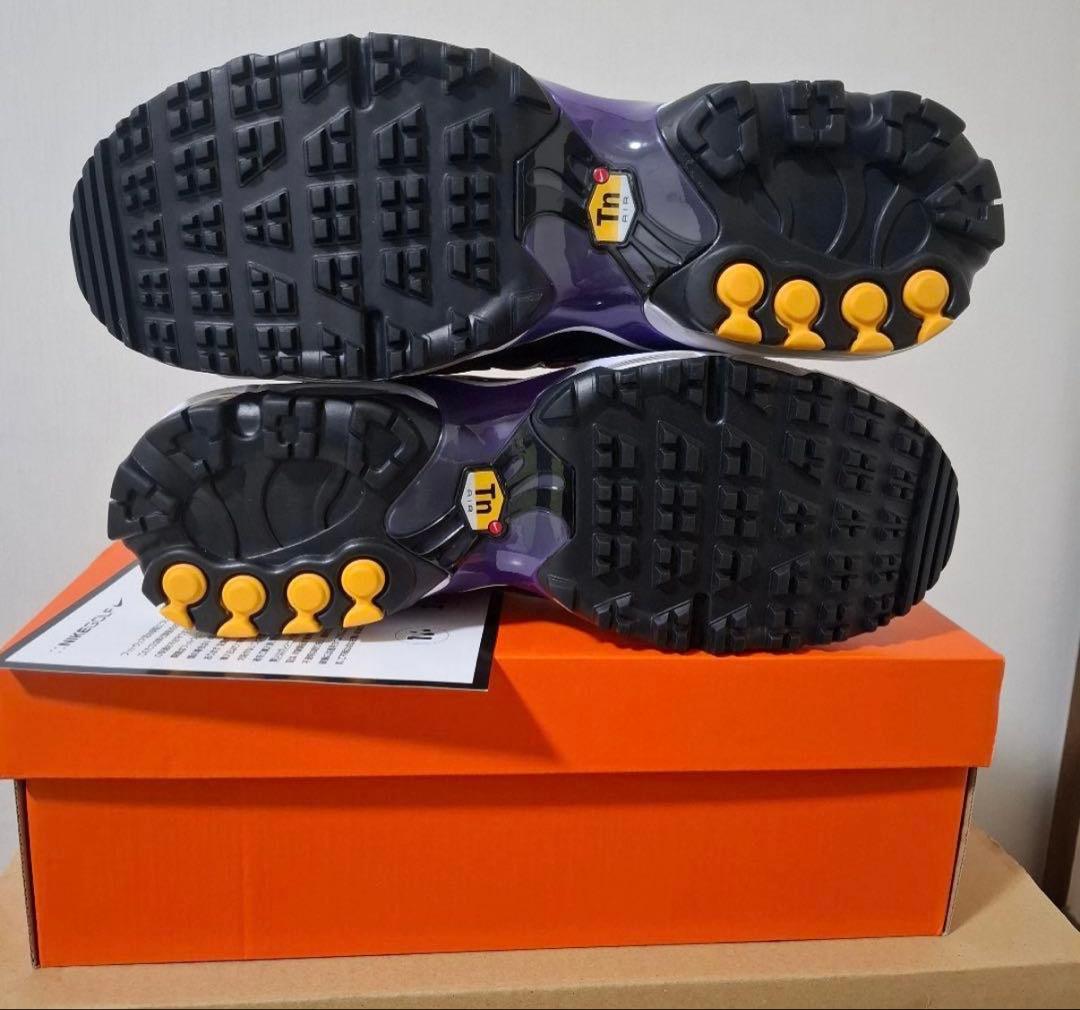 Nike Air Max Plus 紫黒　ゴルフシューズ