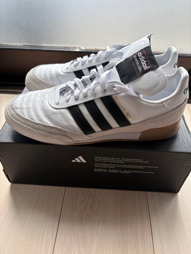 【26.5cm】adidas Mundial Goal ホワイト/ブラック