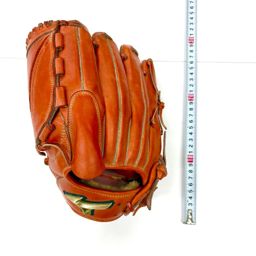 S*i様 Mizuno Global Elite 軟式野球グローブ オレンジ