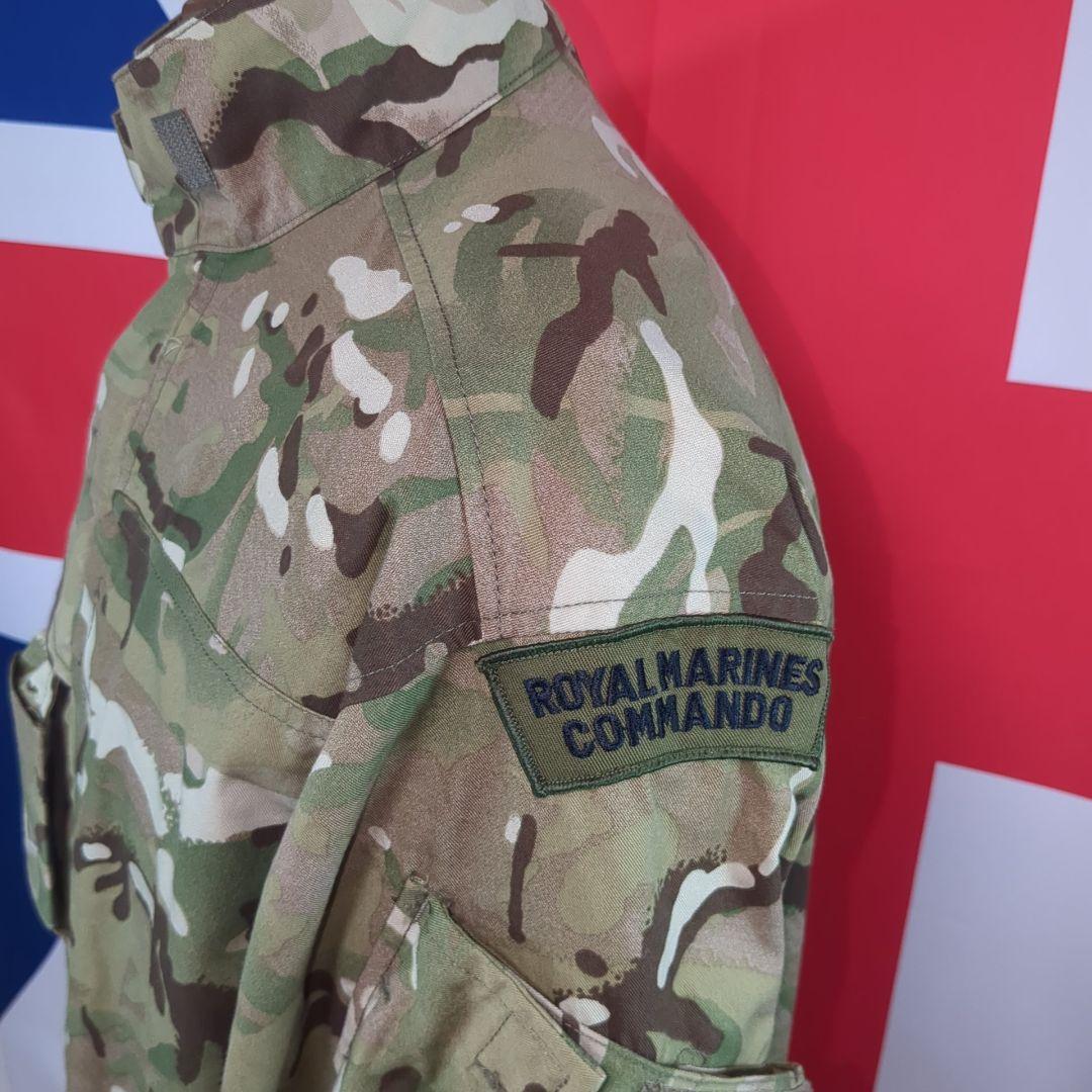 イギリス軍海兵隊MTPテンペレートコンバットジャケット180/96(階級章付き）