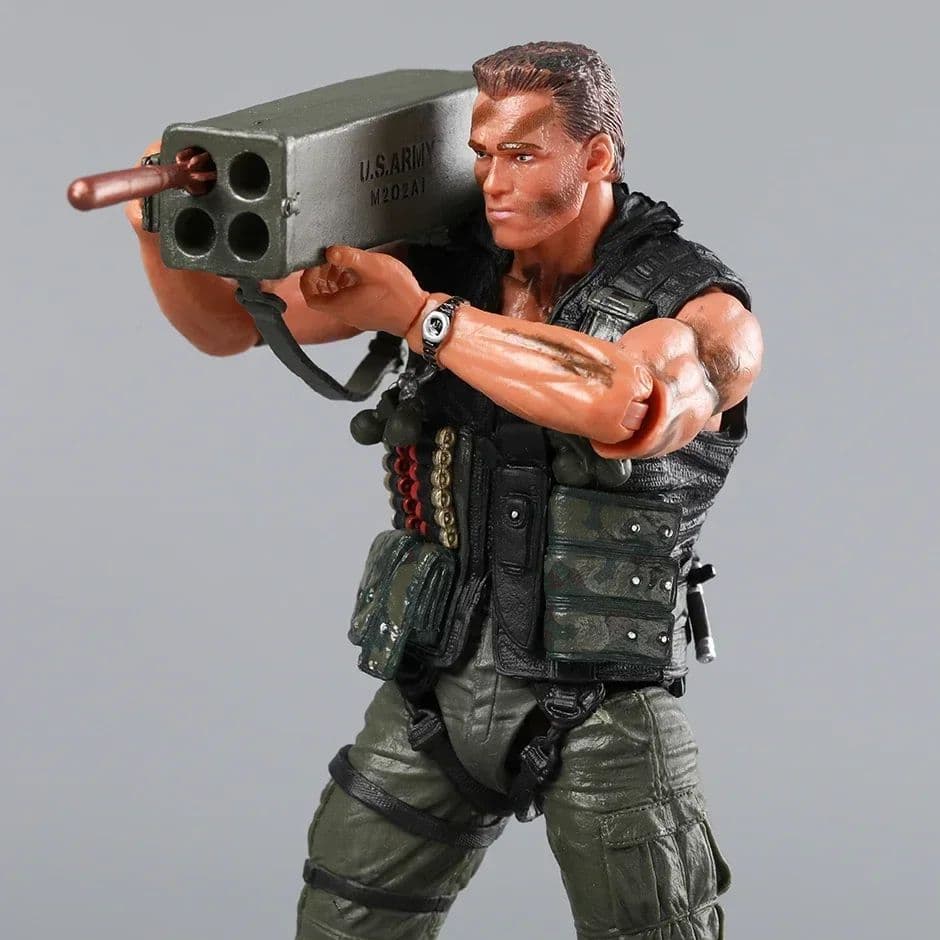 ★未使用 コマンドー アクション フィギュア 海外限定品 シュワルツェネッガー