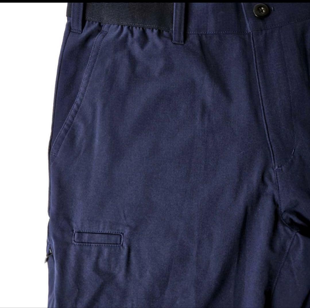 ビームスゴルフオレンジレーベル ドライストレッチロングパンツ L ネイビー