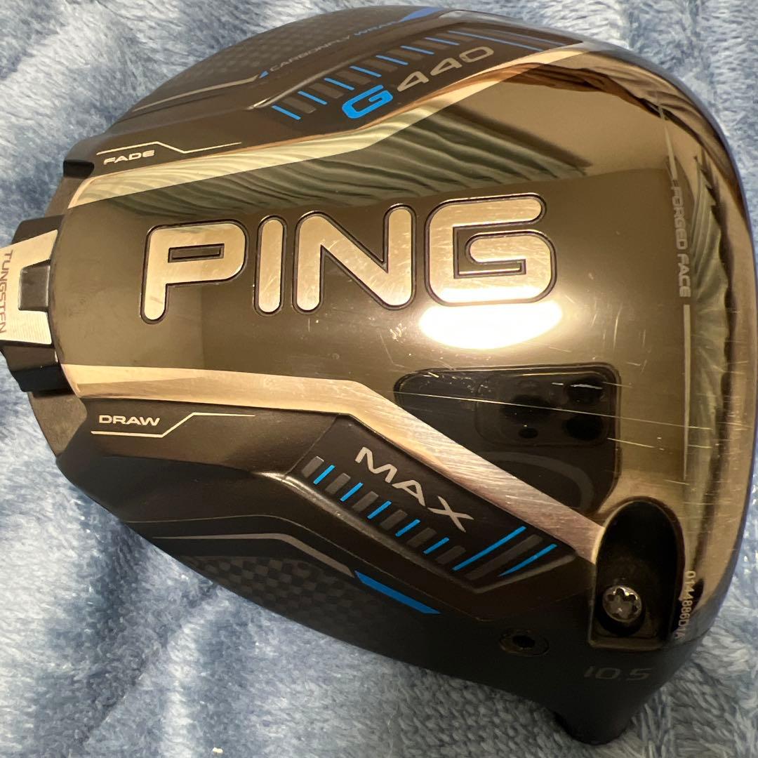 PING G440 MAX 10.5 ドライバー ヘッドのみ レンチ付き