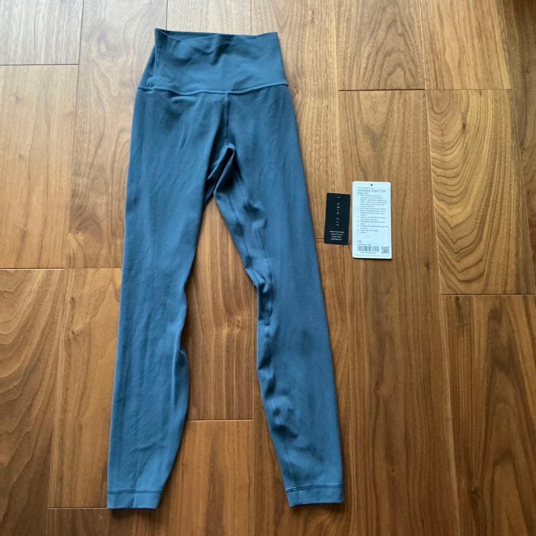 ルルレモン Align™ ハイライズパンツ 24インチ アジアフィットXS 青