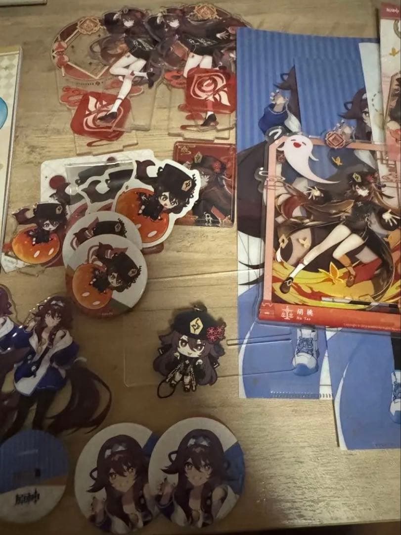 原神 胡桃グッズセット アクスタ 香水 その他