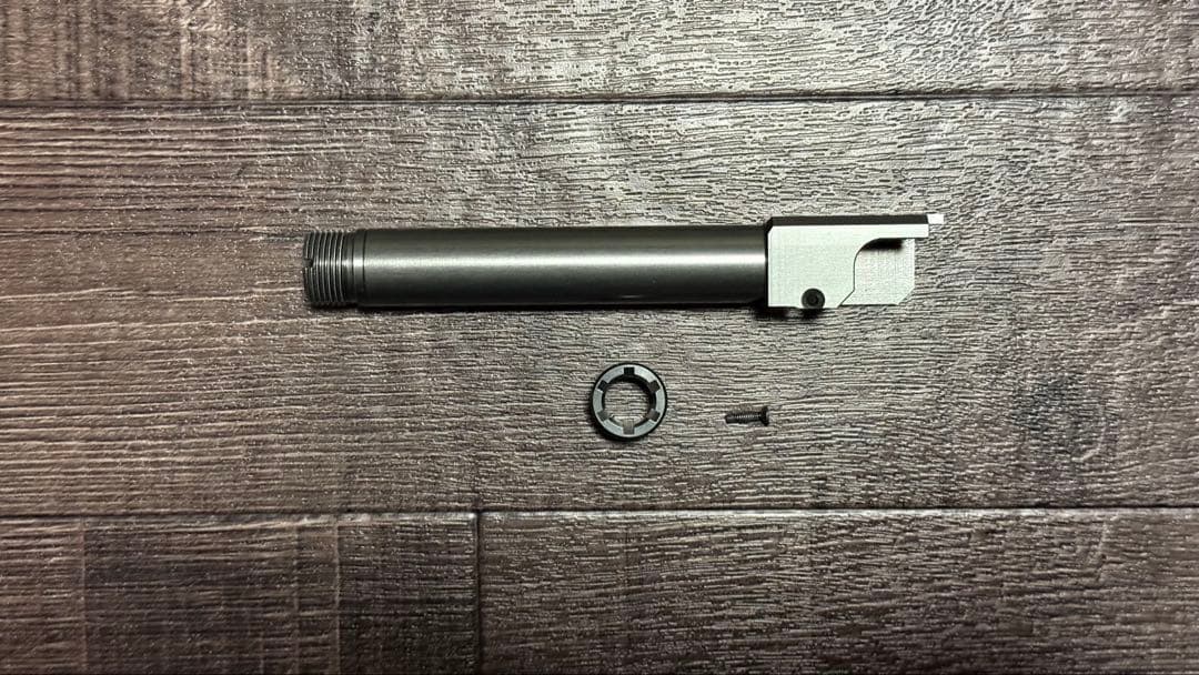 ハ*禁様 ™️GBB Glock19 Gen3 カスタムアウターバレル付き